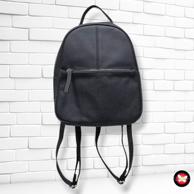 **HOY** Mochila de piel sintética PRIMARK color Negro Talla PEQUEÑO