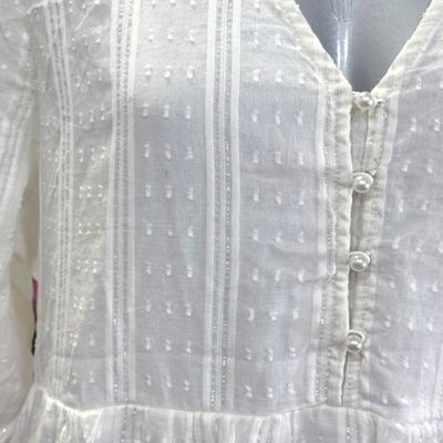 **HOY** Vestido premamá ONLY color Blanco Talla XL