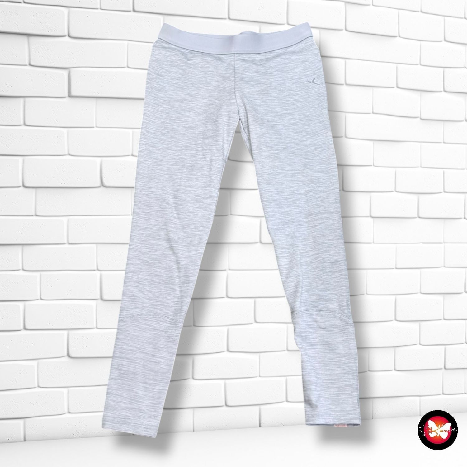 **HOY** Mallas deportivas tobilleras DOMYOS color Gris y rosa Talla S