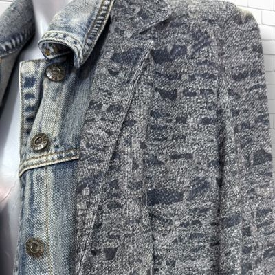 **HOY** Cazadora tipo blazer AMÉLIE &amp; AMÉLIE color Azul vaquero y gris Talla S