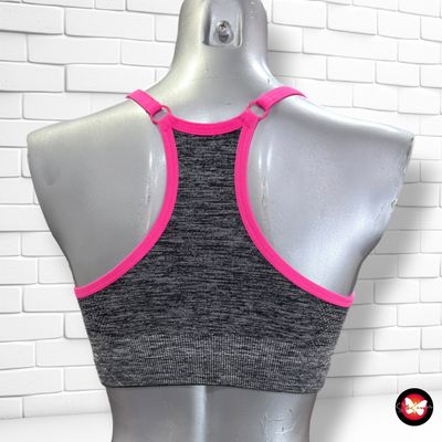 **HOY** Top deportivo HEMA color Gris y rosa Talla M