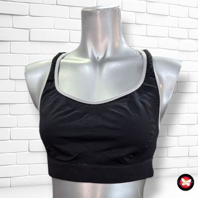 **HOY** Top deportivo KALENJI color Negro y gris Talla S