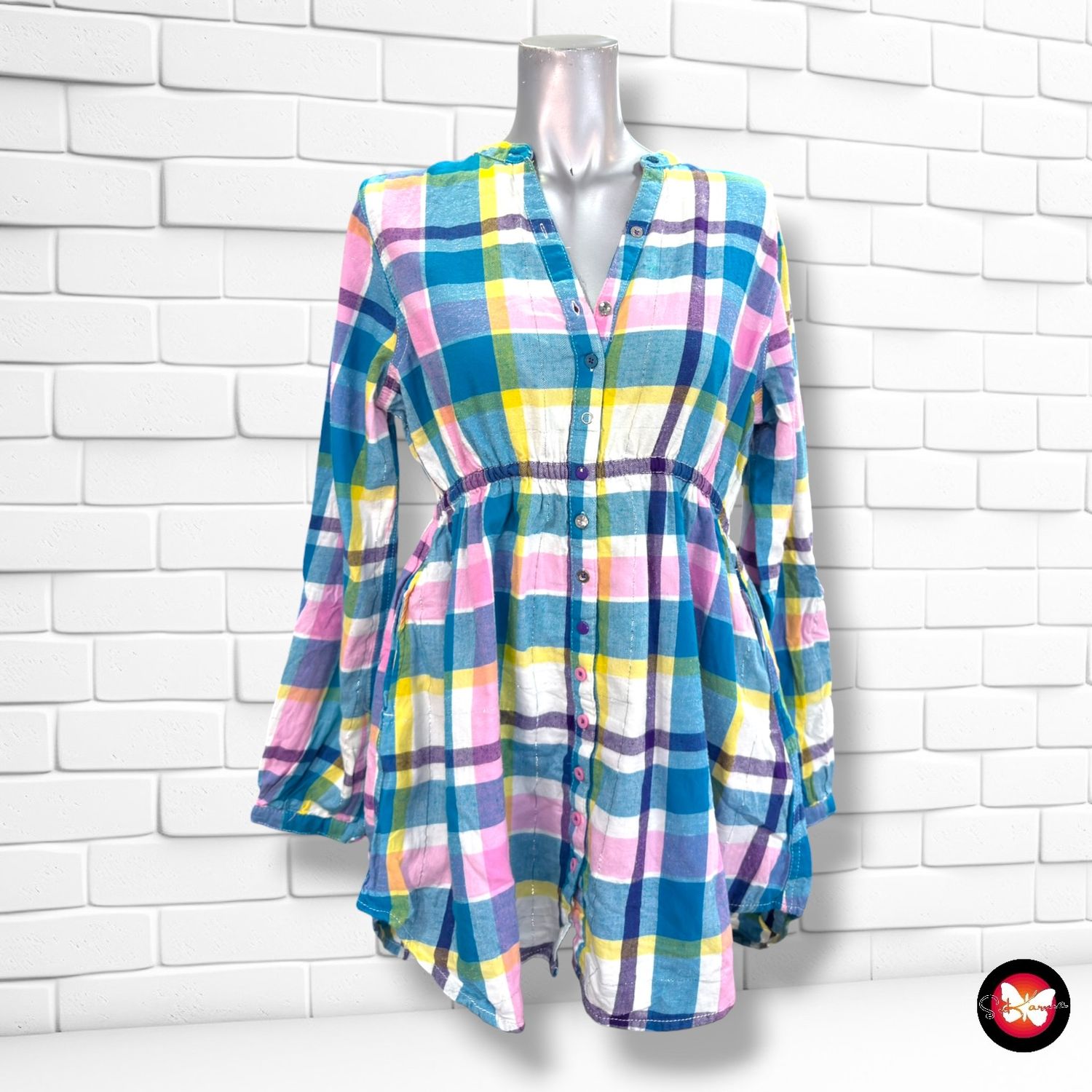 **HOY** Camisola de cuadros H&amp;M color Varios Talla M