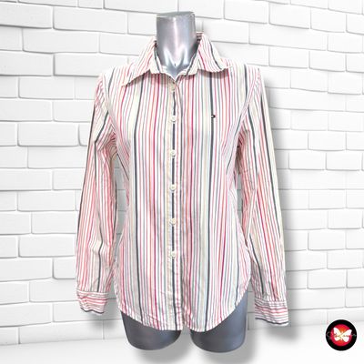 **HOY** Camisa de manga larga de rayitas TOMMY HILFIGER color Varios Talla 36 (6USA)