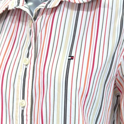 **HOY** Camisa de manga larga de rayitas TOMMY HILFIGER color Varios Talla 36 (6USA)