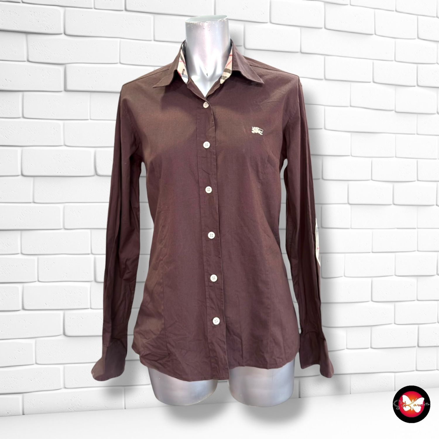 **HOY** Camisa de manga larga BURBERRY color Marrón Talla M