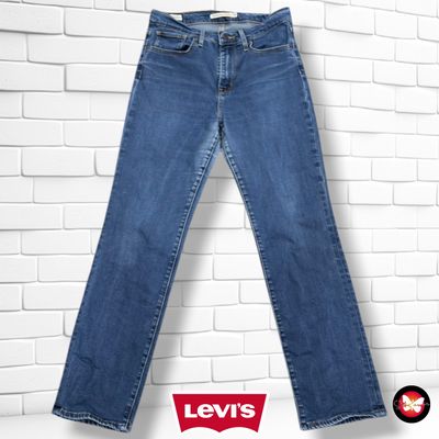 **HOY** Pantalón 724 HIGH RISE STRAIGHT LEVI’S color Azul vaquero Talla M (28)