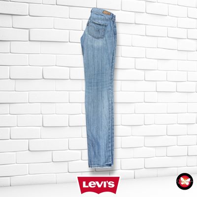 **HOY** Pantalón SLIGHT CURVE LEVI’S color Azul vaquero Talla XS (W24)