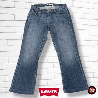 **HOY** Pantalón 529 CURVY BOOT CUT LEVI’S color Azul vaquero Talla L (W31)
