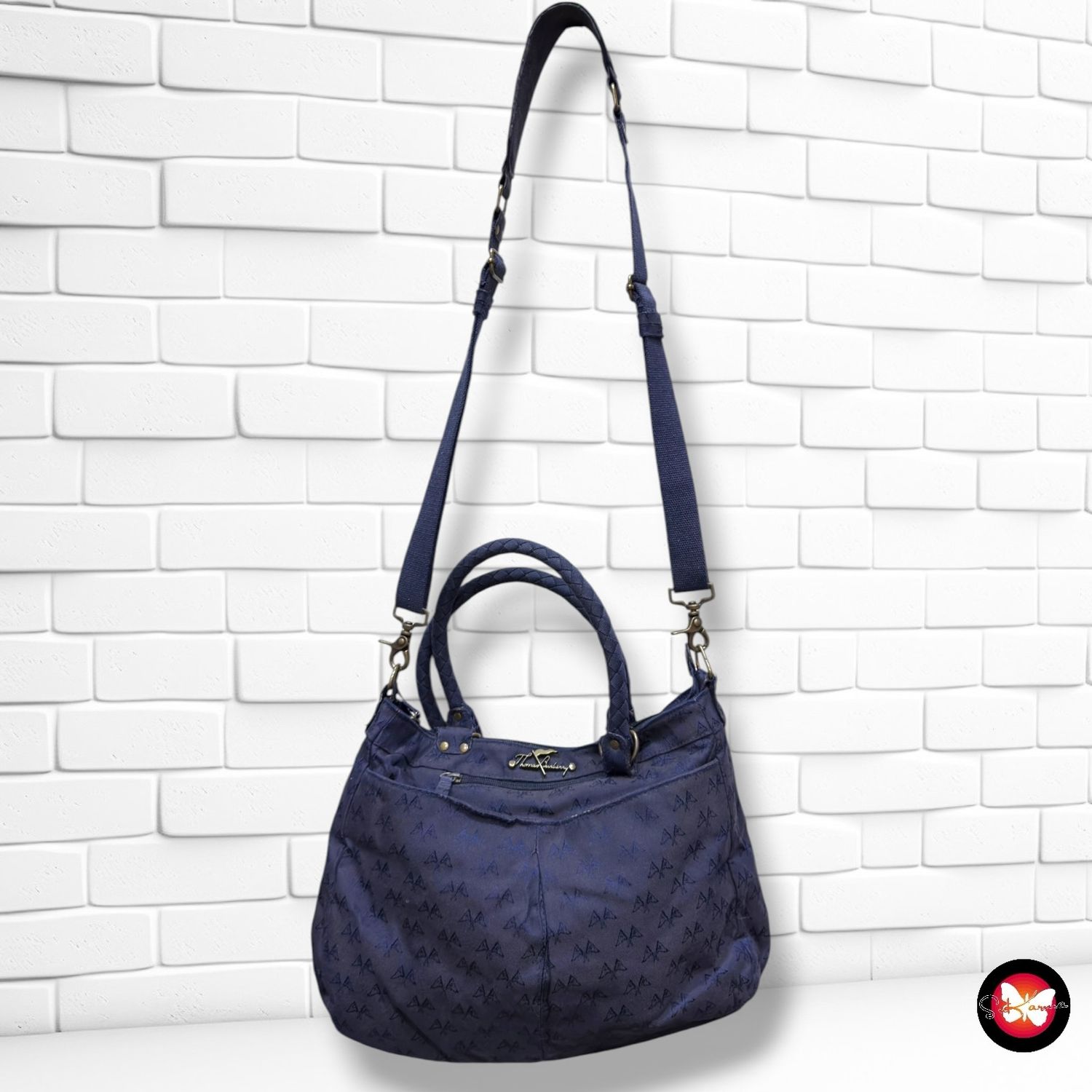 **HOY** Bolso bandolera de tela BURBERRY color Azul Talla GRANDE
