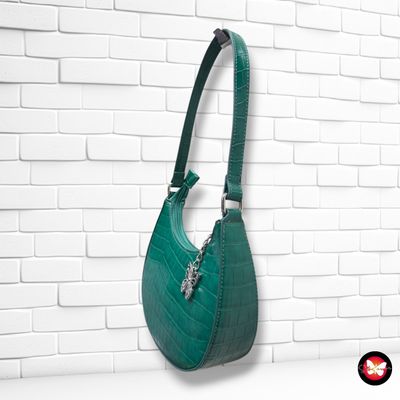 **HOY** Bolso de hombro EVEN&amp;ODD color Verde Talla PEQUEÑO