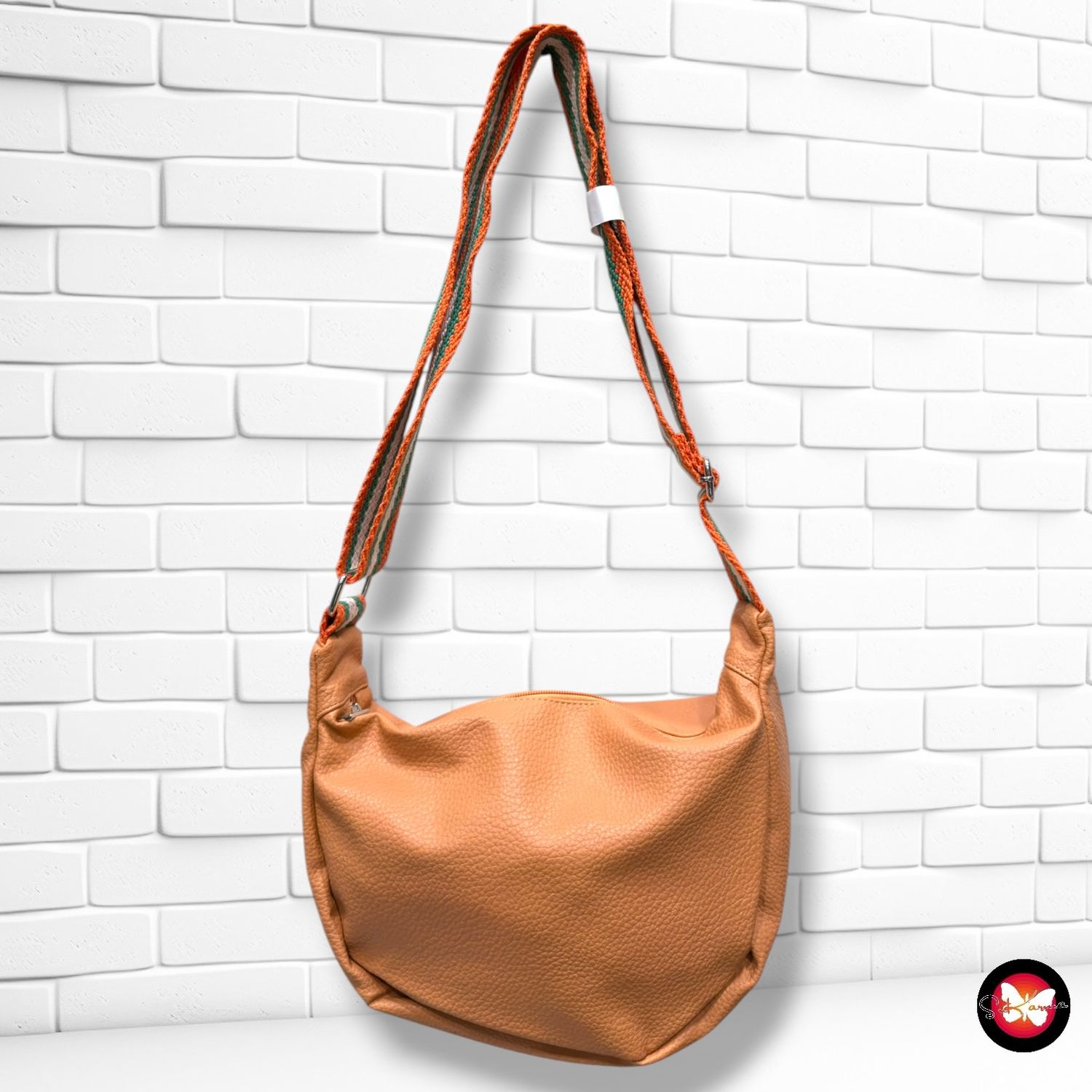 **HOY** Bolso bandolera de tira ancha ANTONIO color Naranja Talla MEDIANO