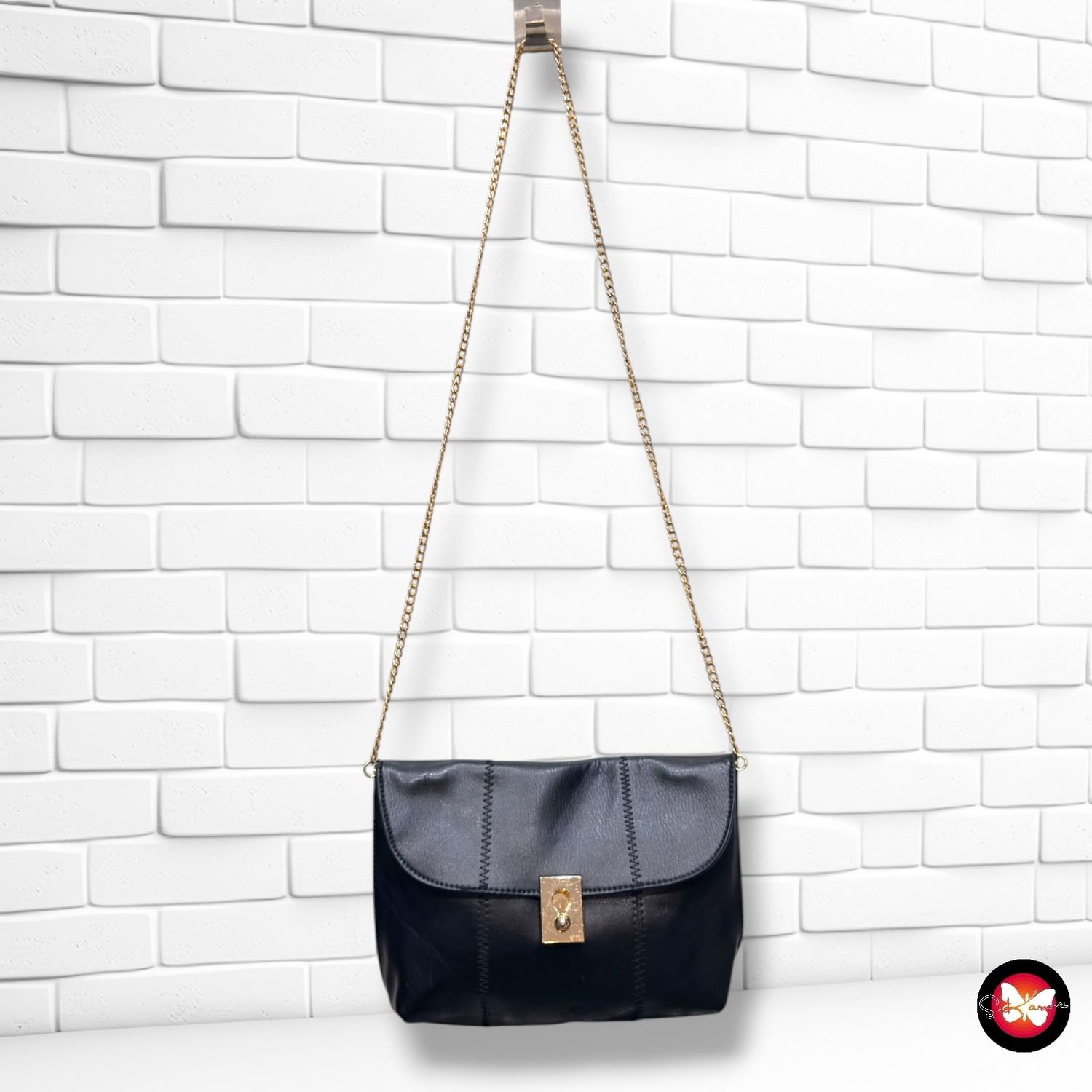 **HOY** Bolso bandolera  color Negro Talla MEDIANO