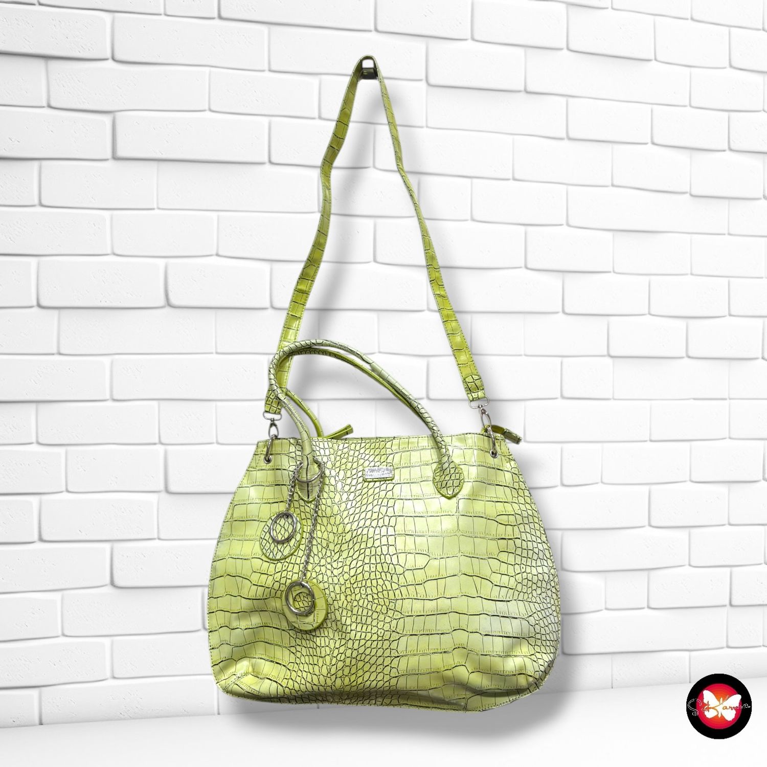 **HOY** Bolso de hombro / bandolera DAVID JONES color Verde Talla MAXI