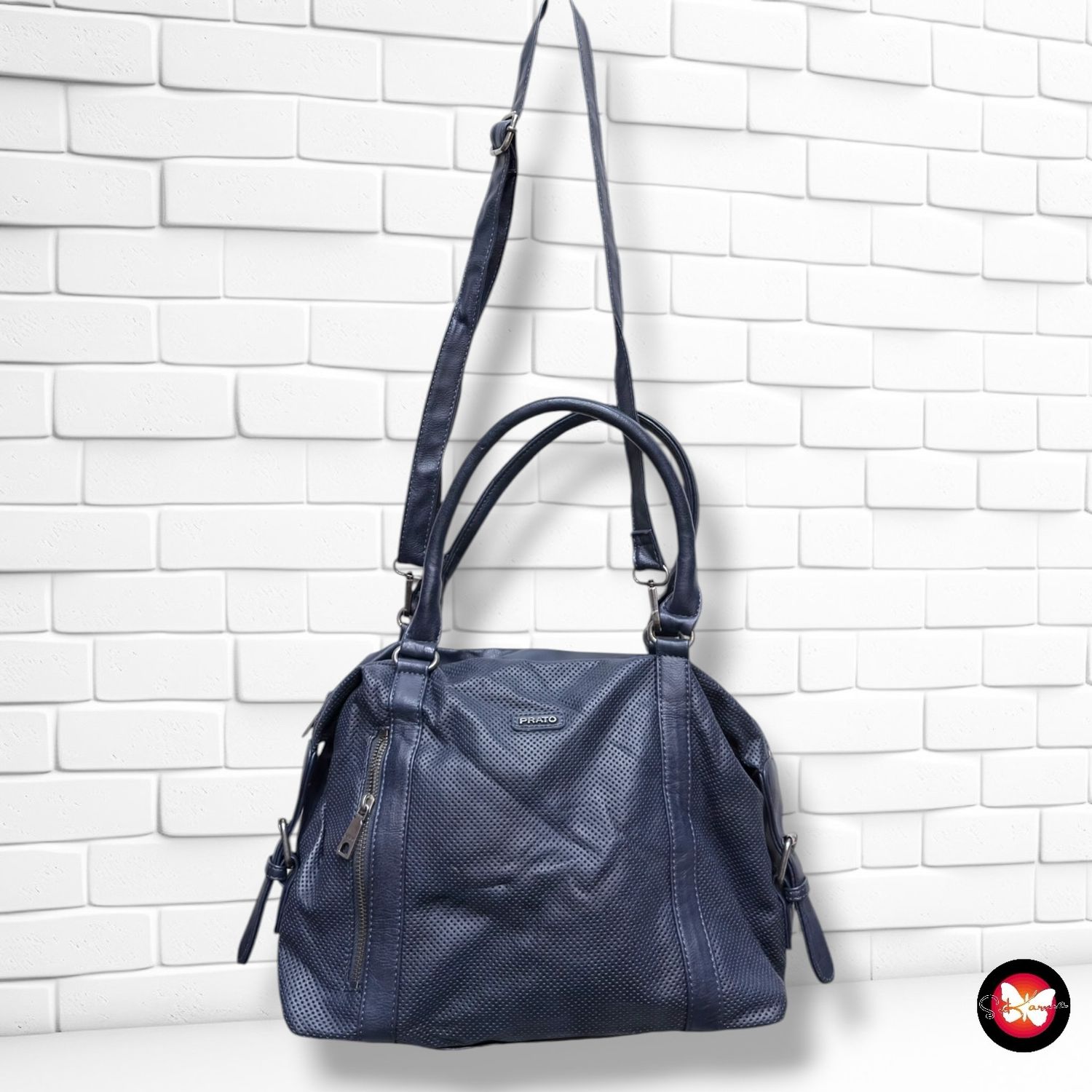 **HOY** Bolso de hombro / bandolera PRATO color Azul Talla GRANDE