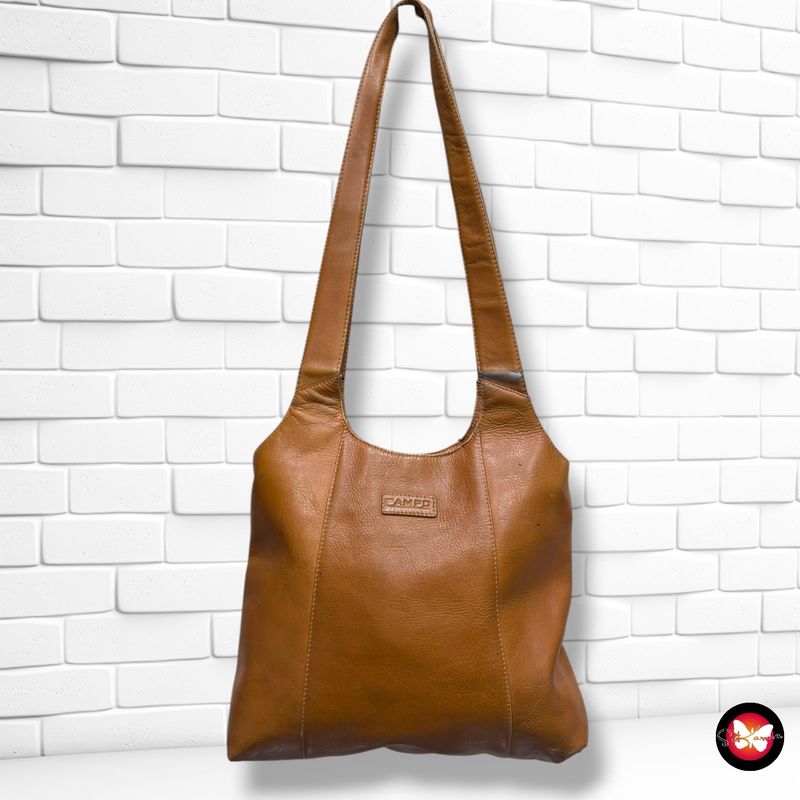 Bolso de hombro de piel CAMPO by HAROLD’S color Marrón Talla MEDIANO