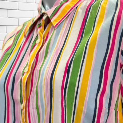 **HOY** Camisa de manga larga de rayas TOMMY HILFIGER color Varios Talla 38 (8USA)