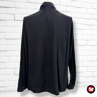 **HOY** Camisa de manga larga con perlitas ZARA color Negro Talla M