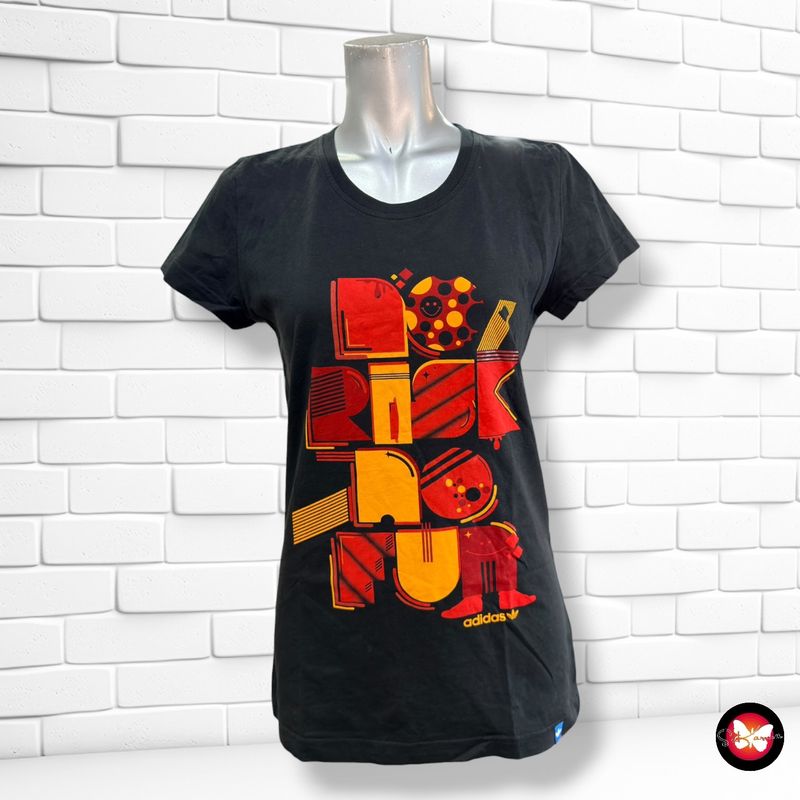 Camiseta de manga corta ADIDAS color Negro Talla 40