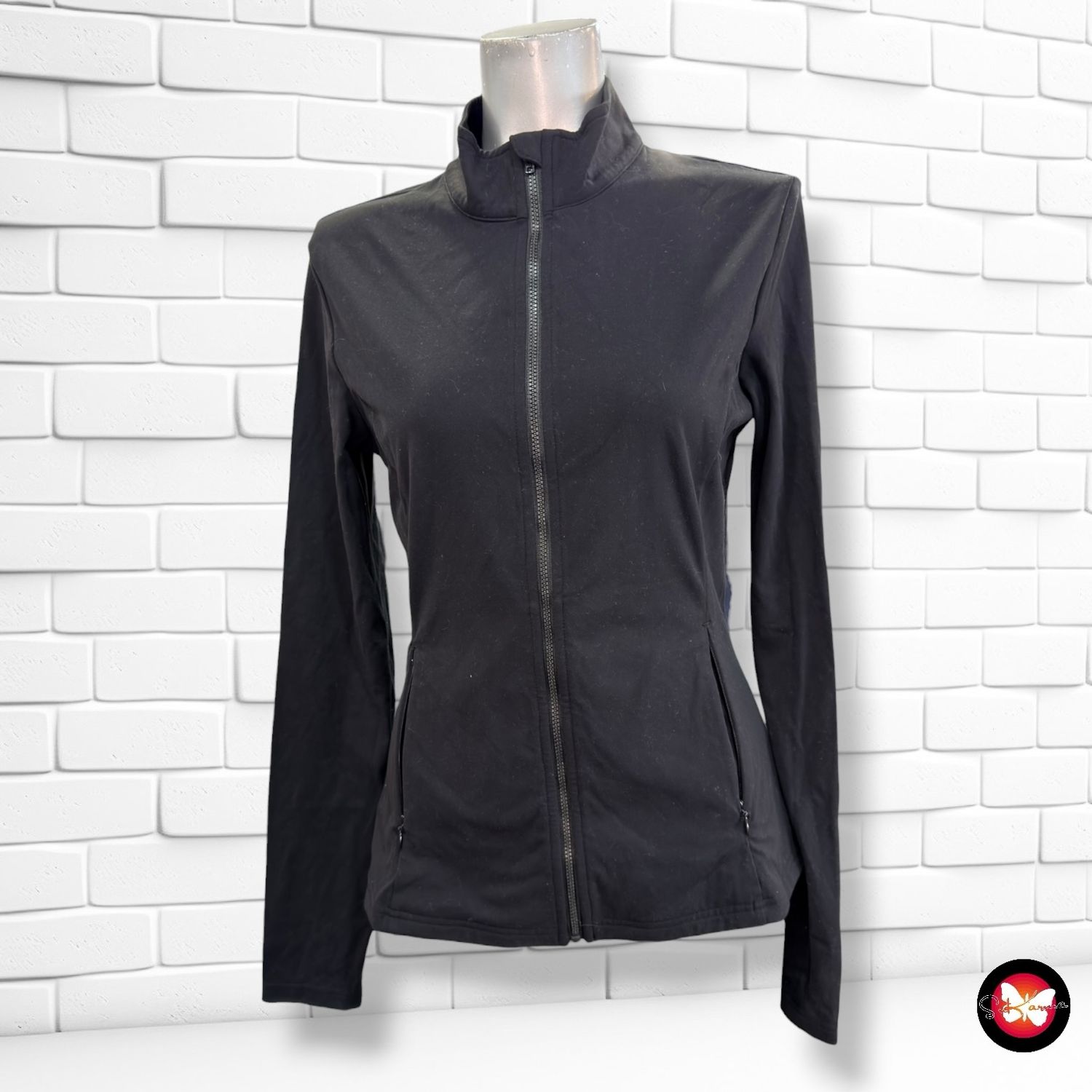 **HOY** Chaqueta sudadera   color Negro Talla S