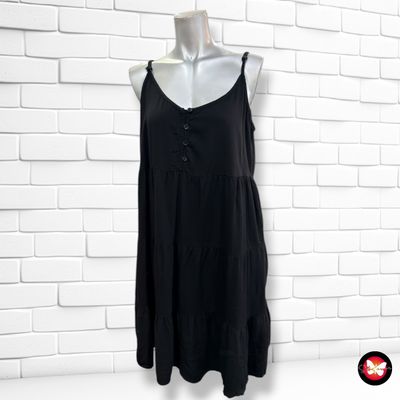 **HOY** Vestido de tirantes FB SISTER color Negro Talla XL