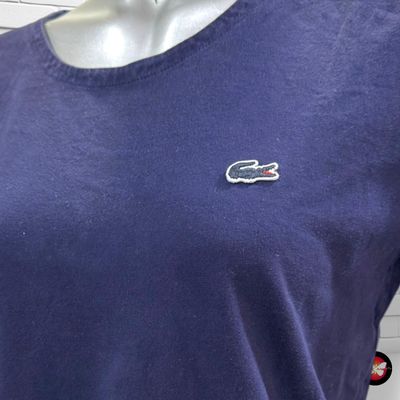 Camiseta de manga corta LACOSTE color Azul Talla 38