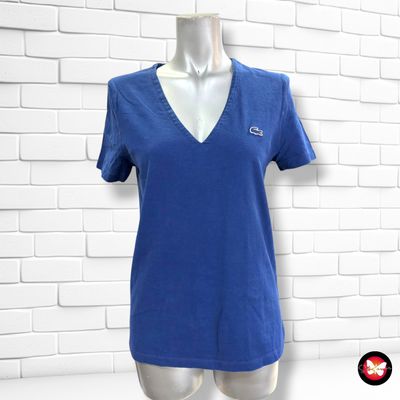 Camiseta de manga corta LACOSTE color Azul Talla 36
