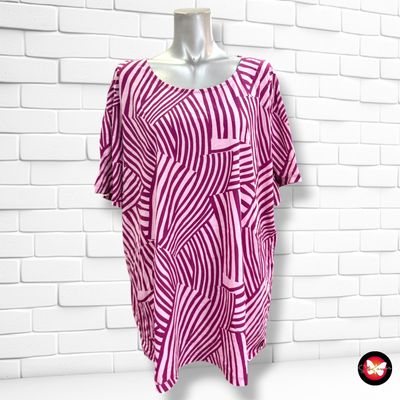 **HOY** Camiseta de manga corta  color Morado y rosa Talla 50