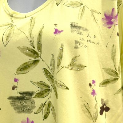 Camiseta de manga corta BEXLEYS color Verde manzana Talla XL