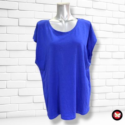 Camiseta de manga corta NOISY MAY color Azul Talla S