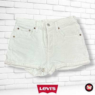 **HOY** Short 501 LEVI’S color Blanco Talla XS (W24)