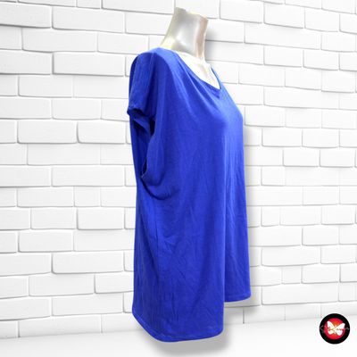 Camiseta de manga corta NOISY MAY color Azul Talla S