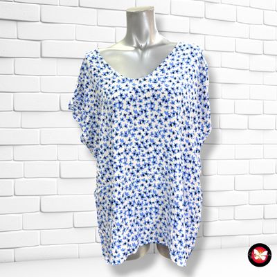 **HOY** Camiseta de manga corta TOM TAILOR color Celeste y blanco Talla XXL