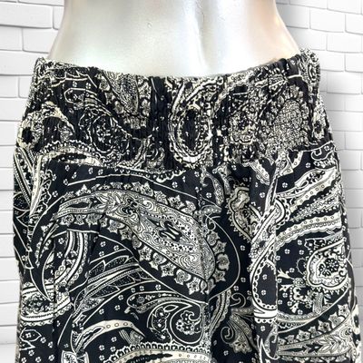 Falda midi estampada BODY FLIRT color Negro y blanco Talla L