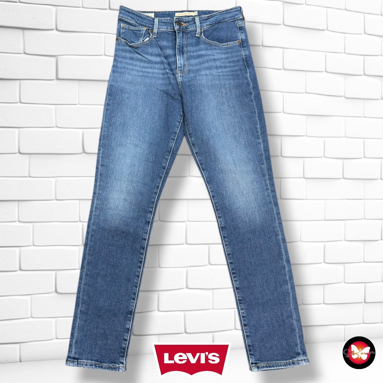 Pantalón 721 HIGH RISE SKINNY LEVI’S color Azul vaquero Talla M/L (W29)