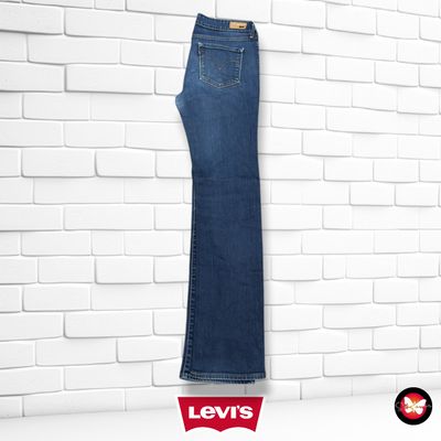 **HOY** Pantalón SLIGHT CURVE LEVI’S color Azul vaquero Talla M (28)