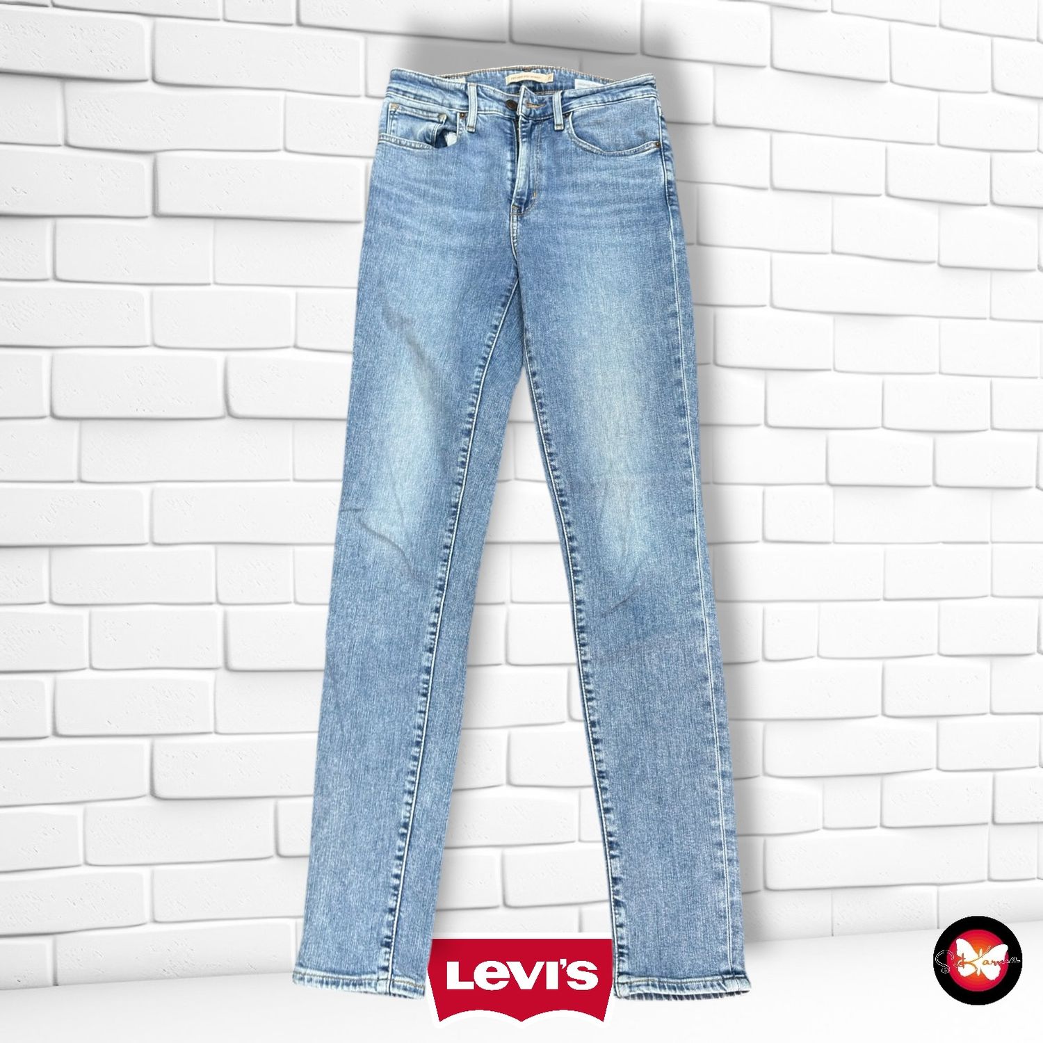 **HOY** Pantalón 721 HIGH RISE SKINNY LEVI’S color Azul vaquero Talla S/M (W27)
