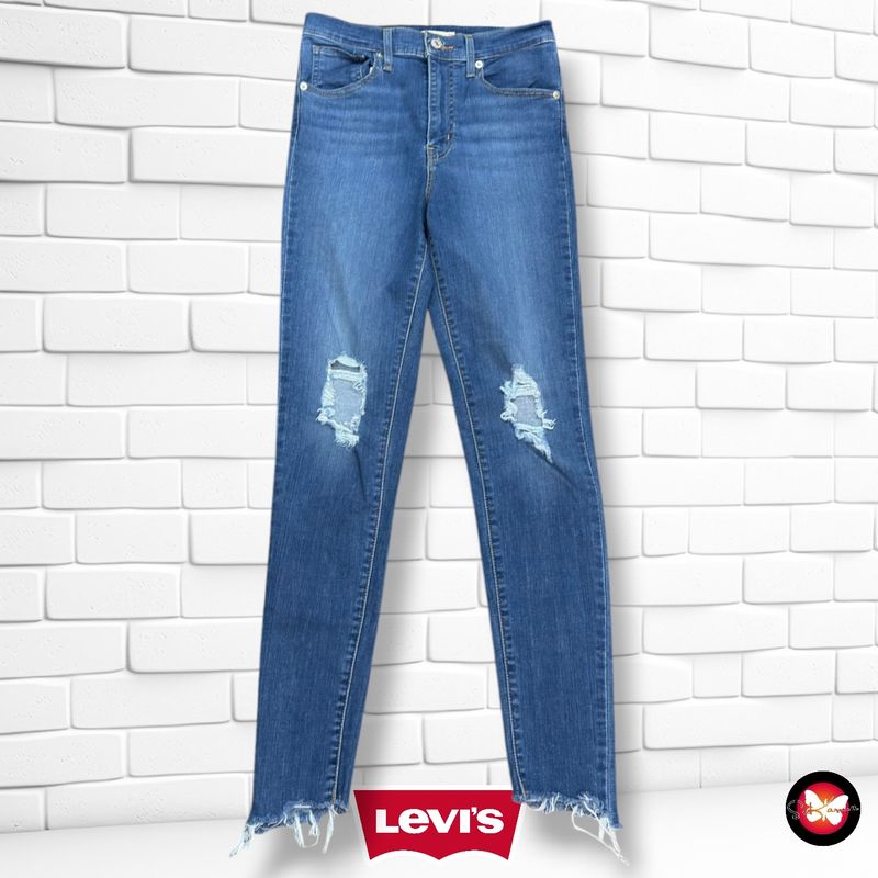 **HOY** Pantalón 721 HIGH RISE SKINNY LEVI’S color Azul vaquero Talla M (28)