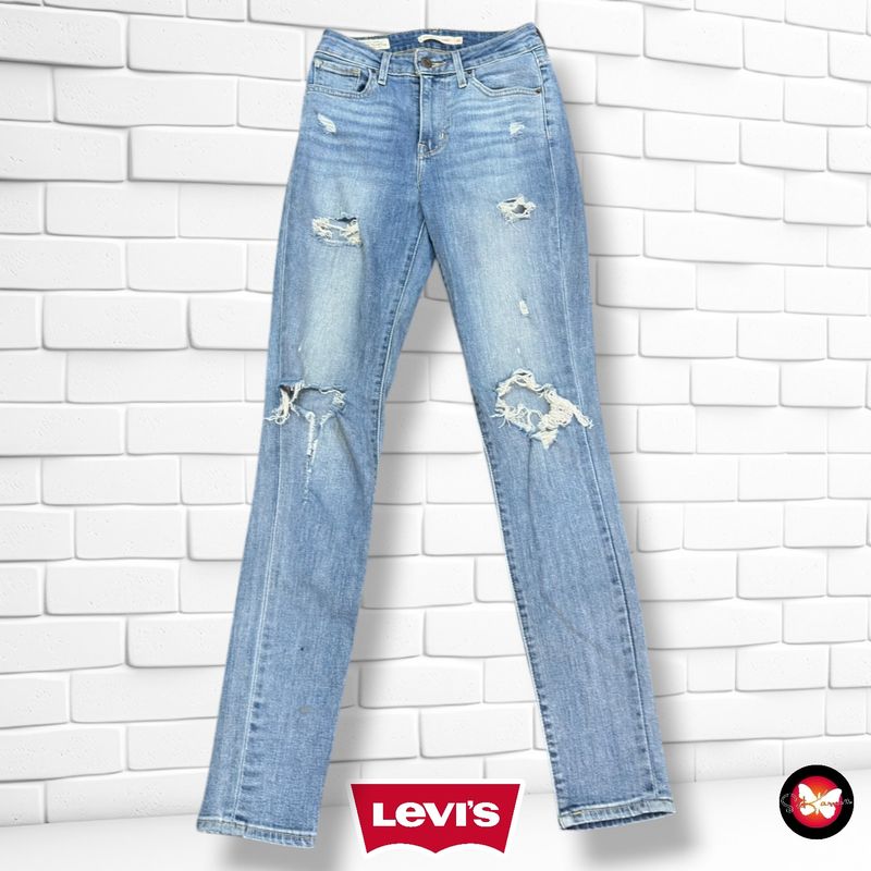 **HOY** Pantalón 721 HIGH RISE SKINNY LEVI’S color Azul vaquero Talla XS (W25)