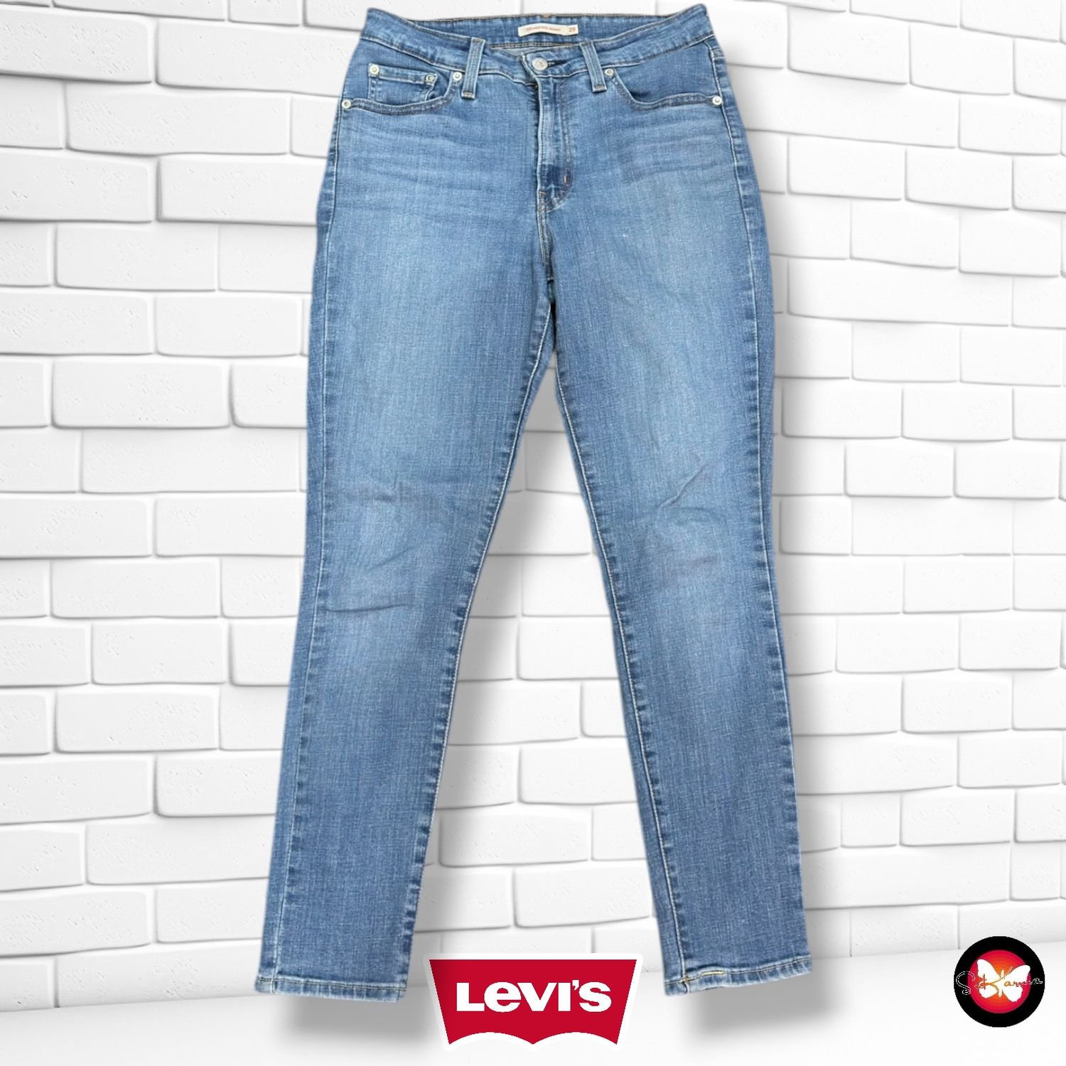 **HOY** Pantalón 721 HIGH RISE SKINNY LEVI’S color Azul vaquero Talla M/L (W29)