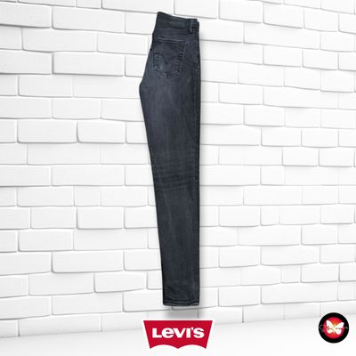 **HOY** Pantalón MILE HIGH SUPER SKINNY LEVI’S color Negro vaquero Talla S (W26)