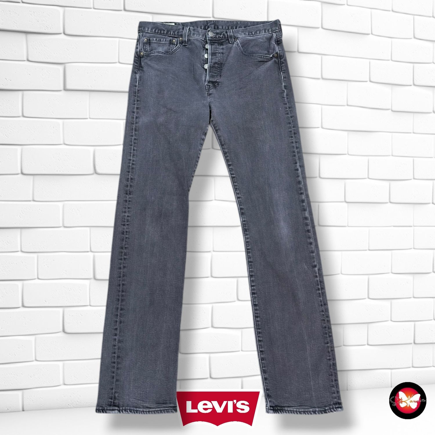 **HOY** Pantalón LEVI’S color Gris vaquero Talla L (W32 L32)