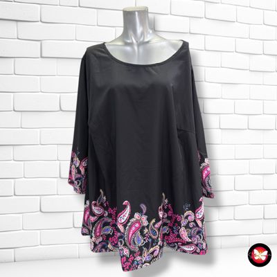 **HOY** Blusa de manga larga SHEIN CURVE color Negro y varios Talla 5XL