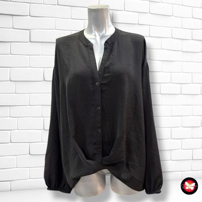 **HOY** Blusa con botones PRIMARK color Negro Talla 44