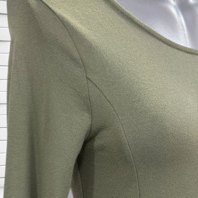 **HOY** Vestido básico PIMKIE color Verde Talla S