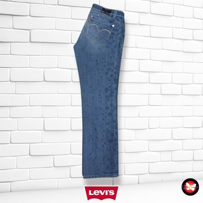 **HOY** Pantalón (capri) DEMI CURVE LEVI’S color Azul vaquero Talla L (W30)