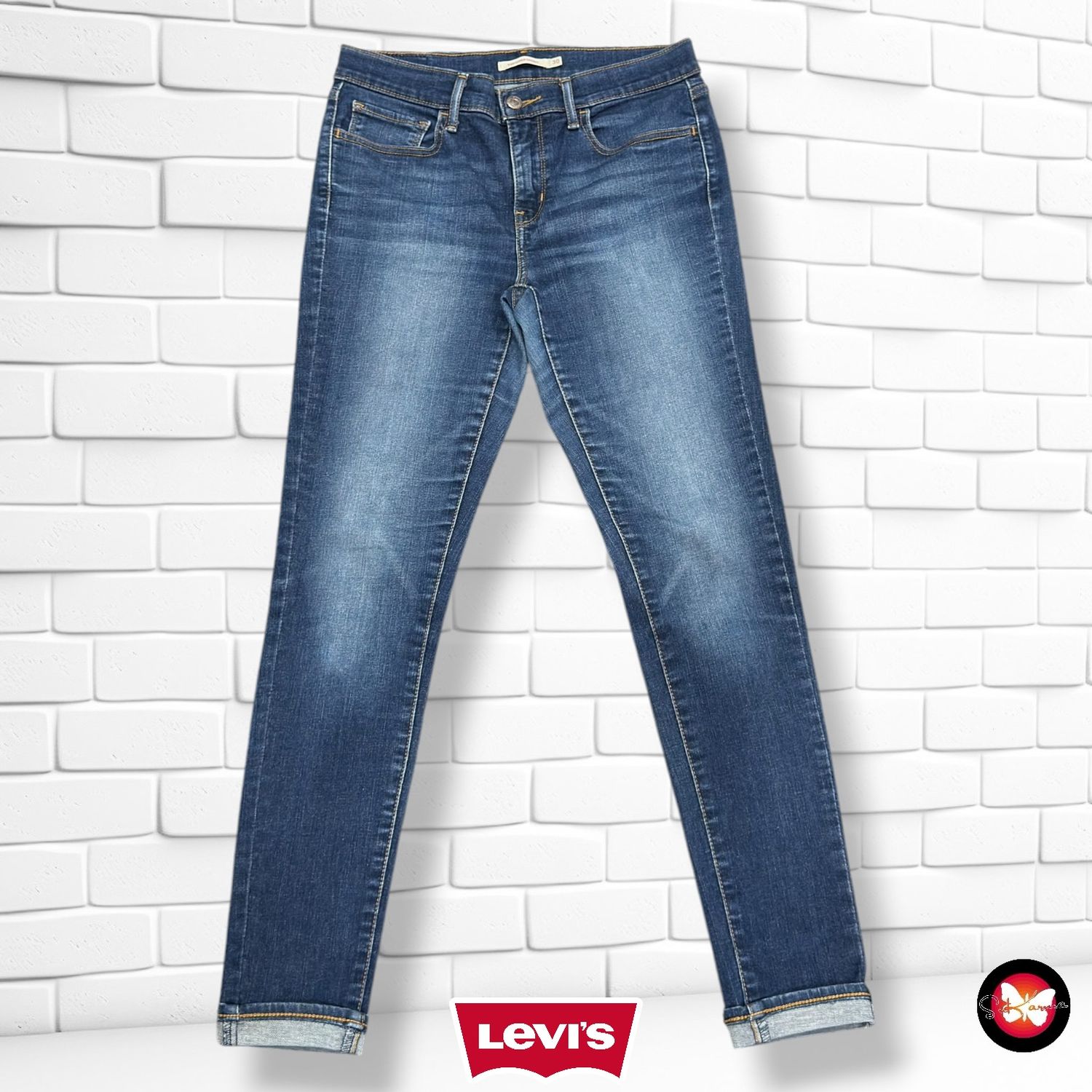 **HOY** Pantalón 710 SUPER SKINNY LEVI’S color Azul vaquero Talla L (W30)