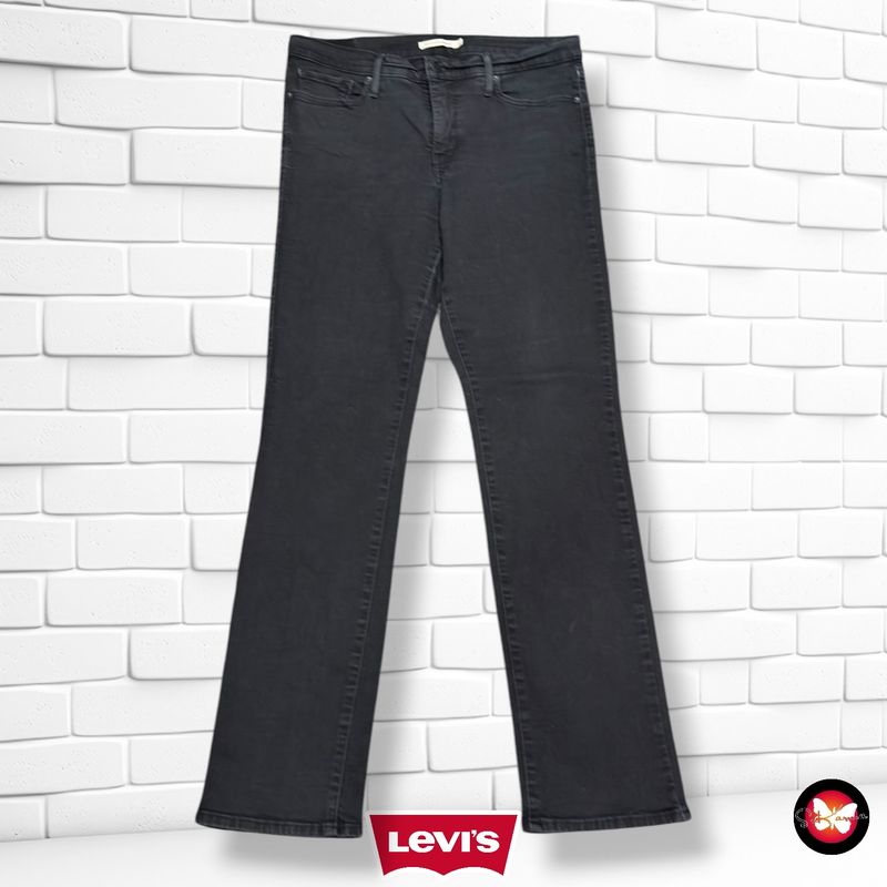 **HOY** Pantalón 314 SHAPING STRAIGHT LEVI’S color Negro vaquero Talla L (W32)