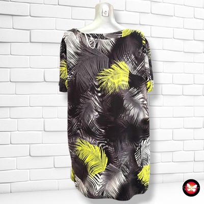 **HOY** Camiseta de manga corta estampada JANINA color Negro, gris y neón Talla 46