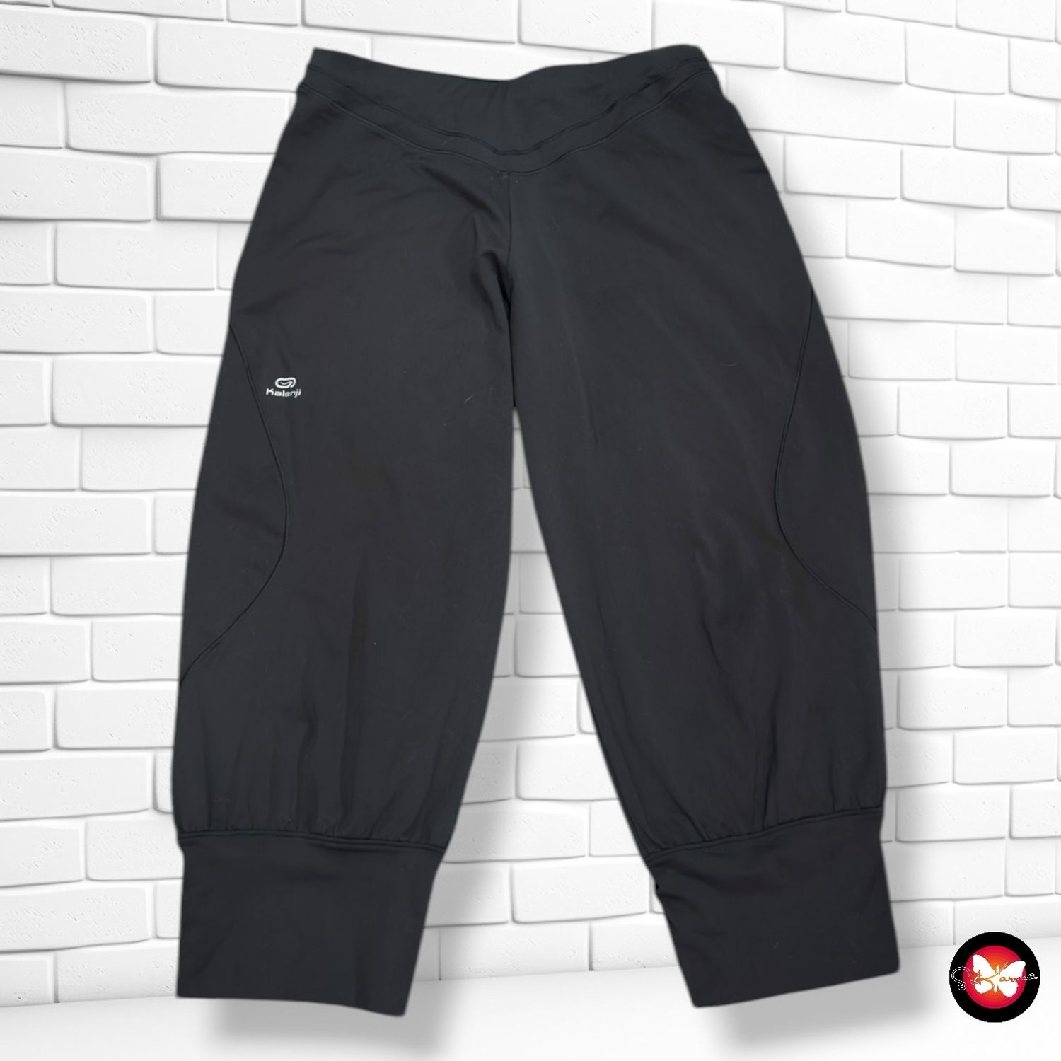 **HOY** Pantalón deportivo pirata KALENJI color Negro Talla 40